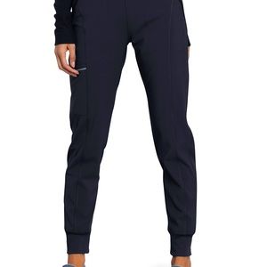 Women’s Cherokee infinity black elastic waist jogger pants